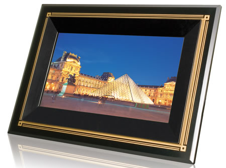 transcend tphoto 710 Transcend T.photo 710 digital photo frame with 1GB internal memory
