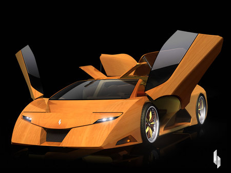 Splinter thumb 450x337 Worlds first wooden sports car Splinter can go up to 240 mph!