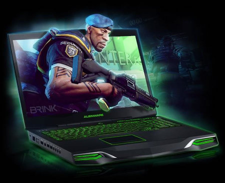 alienware MOD 81473 thumb 450x366 Nvidia launches worlds fastest notebook graphics processing unit   Nvidia GeForce GTX 580M