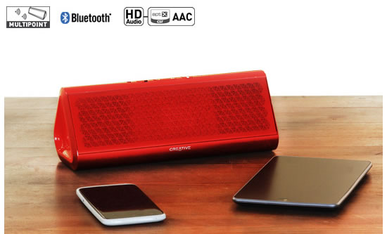 Creative Airwave HD and Creative Airwave portable NFC wireless speakers comes with clever features creative airwave HD NFC speaker Creative Airwave HD and Creative Airwave portable NFC wireless speakers comes with clever features