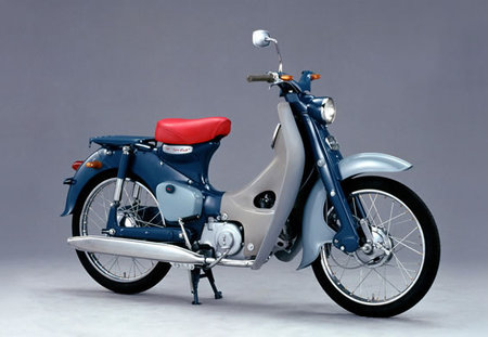honda cub celebrates 50th anniversary motorcycle super fareastgizmos 2008