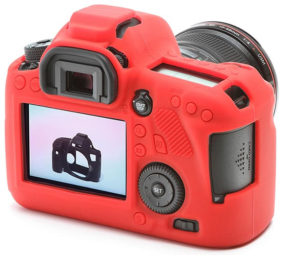 canon_EOS_6D_silicone cover_red