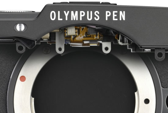 Olympus_PEN E-P5_CCD_detection_sensor